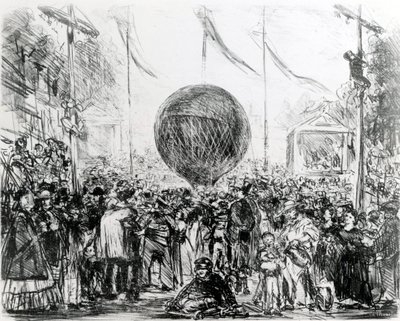 The Balloon by Édouard Manet
